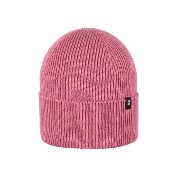 Rippmütze Silky dusty pink