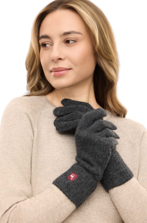 Alpaka Fingerhandschuhe uni