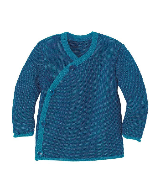 disana Melange Jacke marine blau