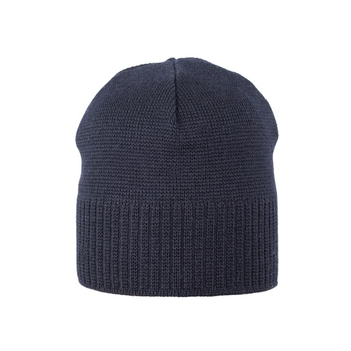 Erwachsenen Beanie Merino marine