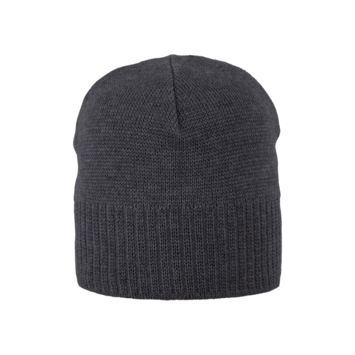 Erwachsenen Beanie Merino anthrazit