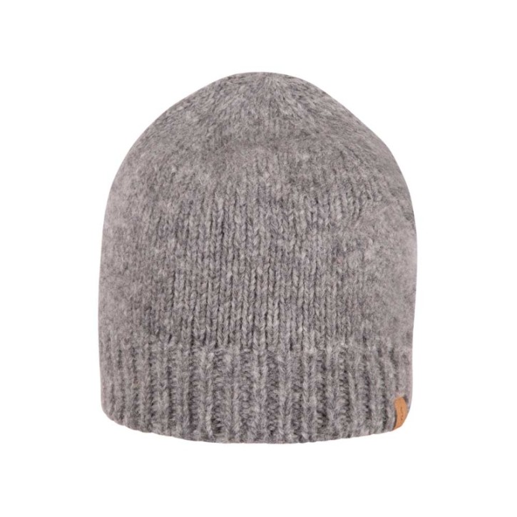 Supersofte Beanie Babyalpaka grau