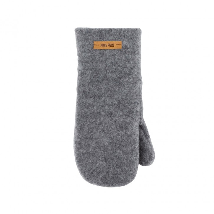 Wollfleece Fäustlinge schiefer