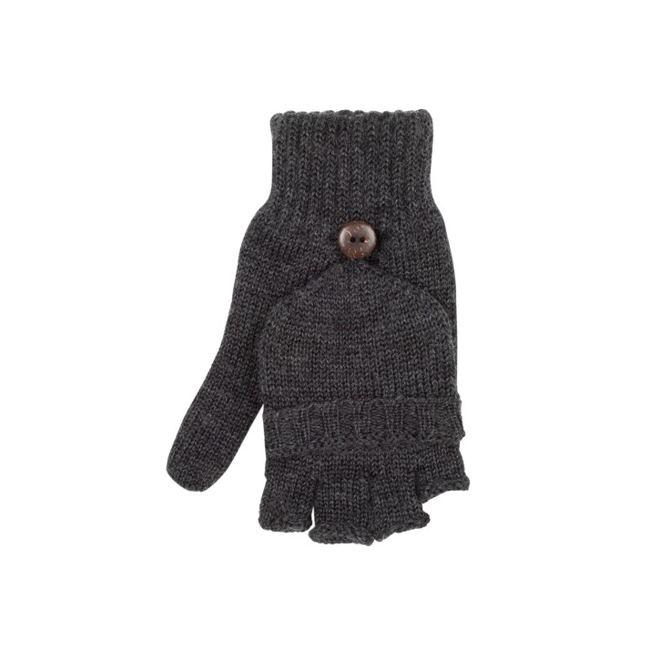 Halbfingerhandschuhe mit Kappe/ Fäustel für E anthrazit
