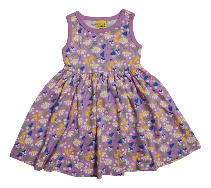 Sleeveless Dress with Gathered Skirt Single Jersey | Summer Days -     Ärmelloses Kleid für den Sommer lila