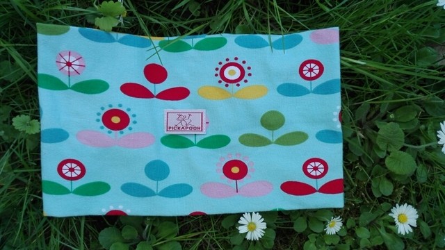 Stirnband pickapooh-Luca Druck Blume / 48