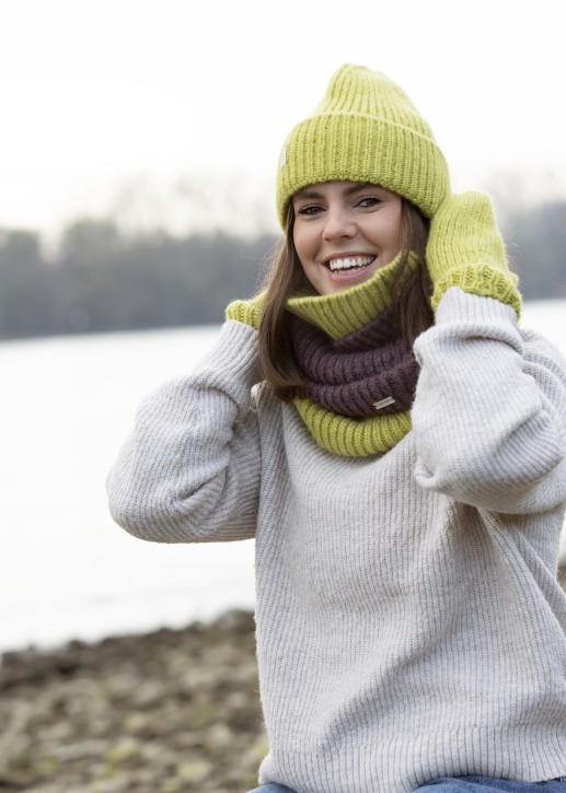 Babyalpaka loop -Schal