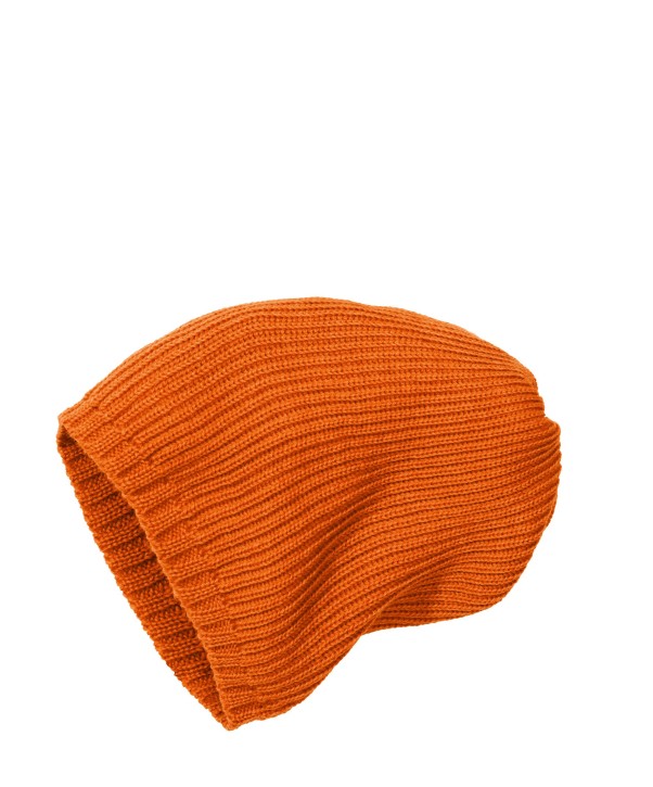 Strick Mütze orange
