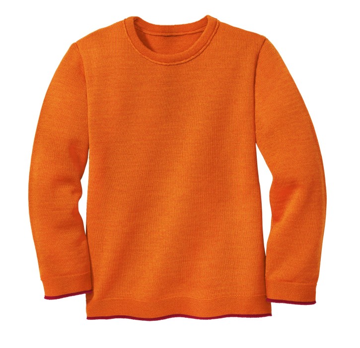Strick Pullover orange
