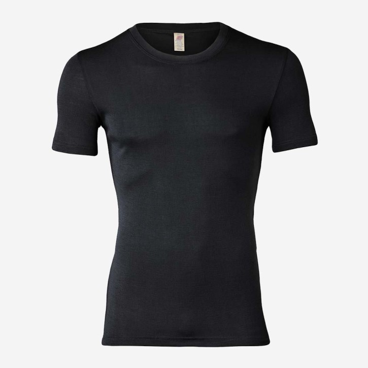 Herren Shirt kurzarm schwarz