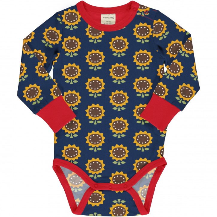 Body langarm sunflower Sonnenblumen