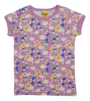 T-shirt Blumenwiese lila 34/36