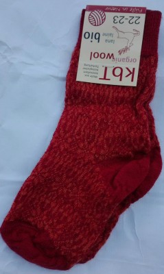 Norweger Socke rot orange