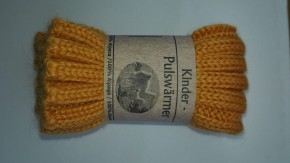 Pulswärmer für Kinder Baby Alpaka 21 maisgelb