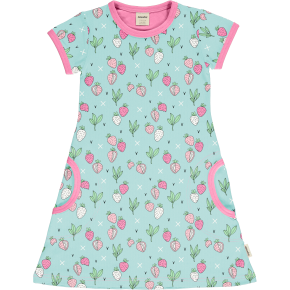 Kleid Erdbeere/ strawberry field 98/104