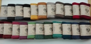 Alpaka Stirnband uni 92 lila