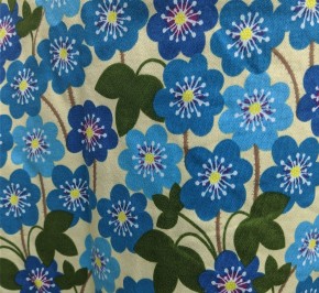 Wickelkleid Leberblümchen / Wrap dress hepatica S