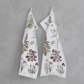 Geschirrtuch herbs Kräuter mit Bestimmung