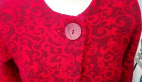 Kurzjacke Azalea Design rot