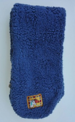 Baumwollschal Pferd blau